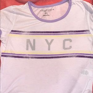 Aeropostale Shirt medium with “NYC” letters